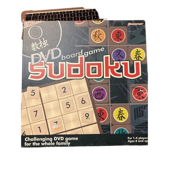 Sudoku DVD Board Game by Pressman - Picture 7 of 10